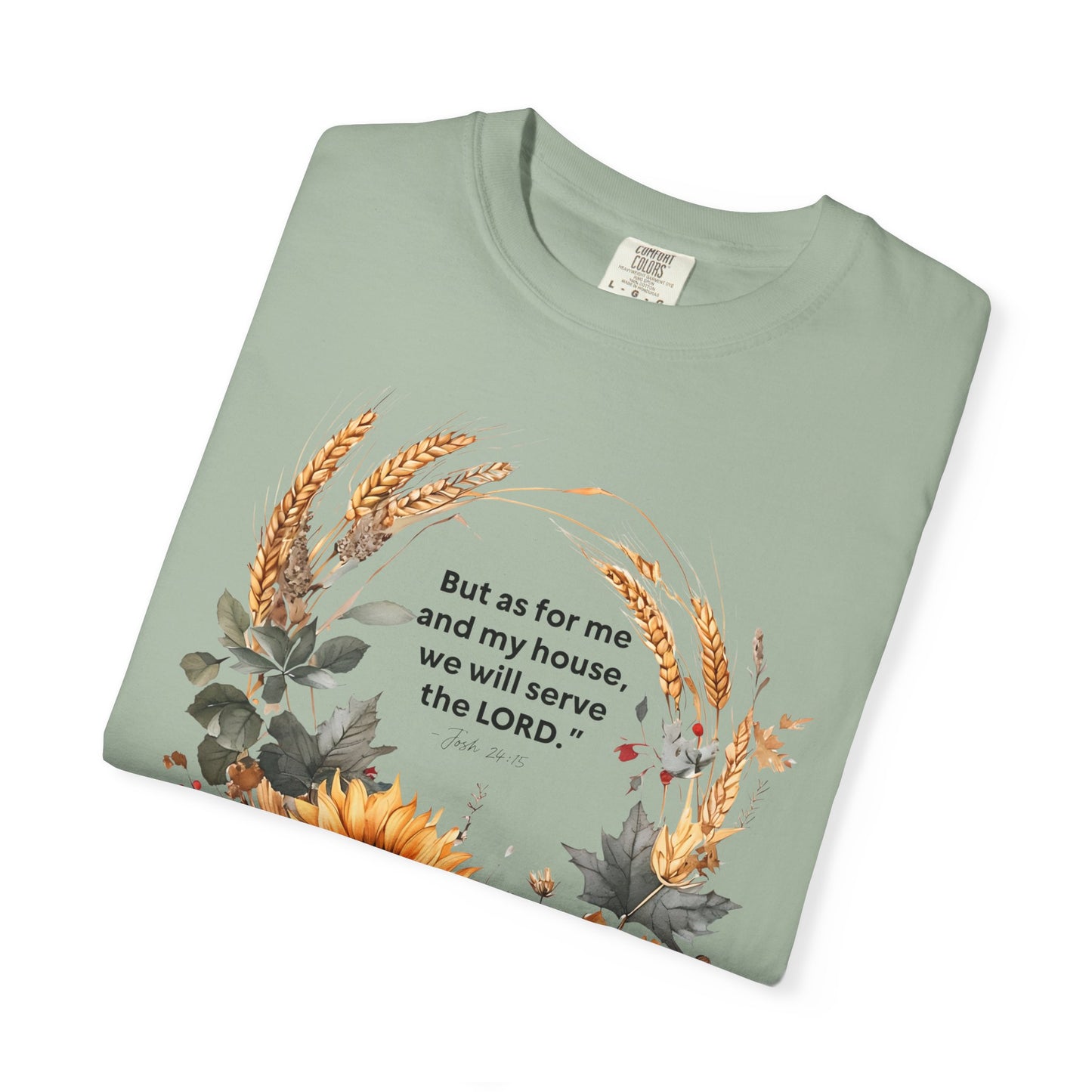 Fall-Inspired Unisex T-Shirt - 'But as for me and my house we will serve the LORD' - Autumn Apparel, Seasonal Gift, Christian Tshirt, [...]
