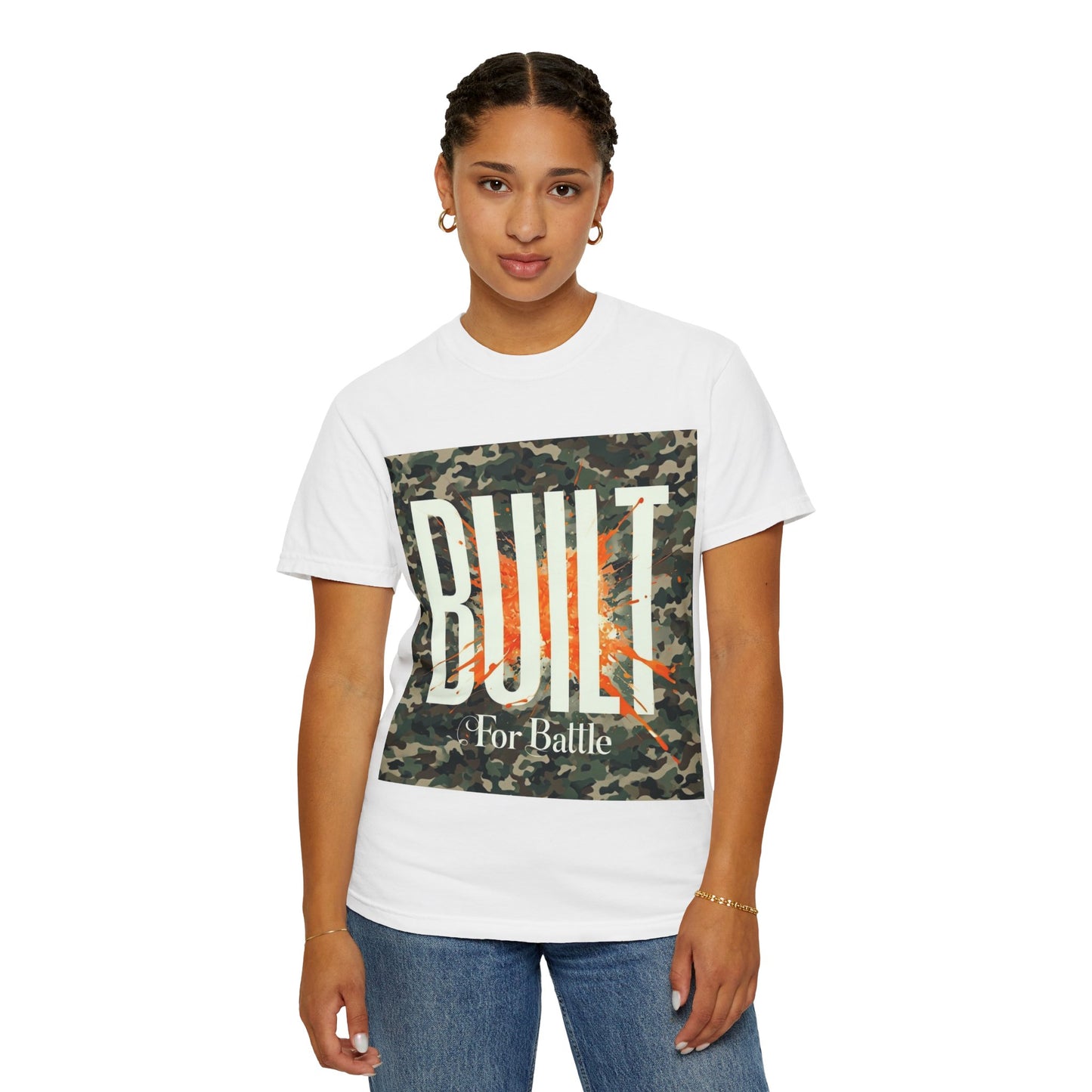 Built for Battle Unisex T-Shirt, Casual Wear, Fitness Apparel, Everyday Style, Gift for Him/Her, Streetwear