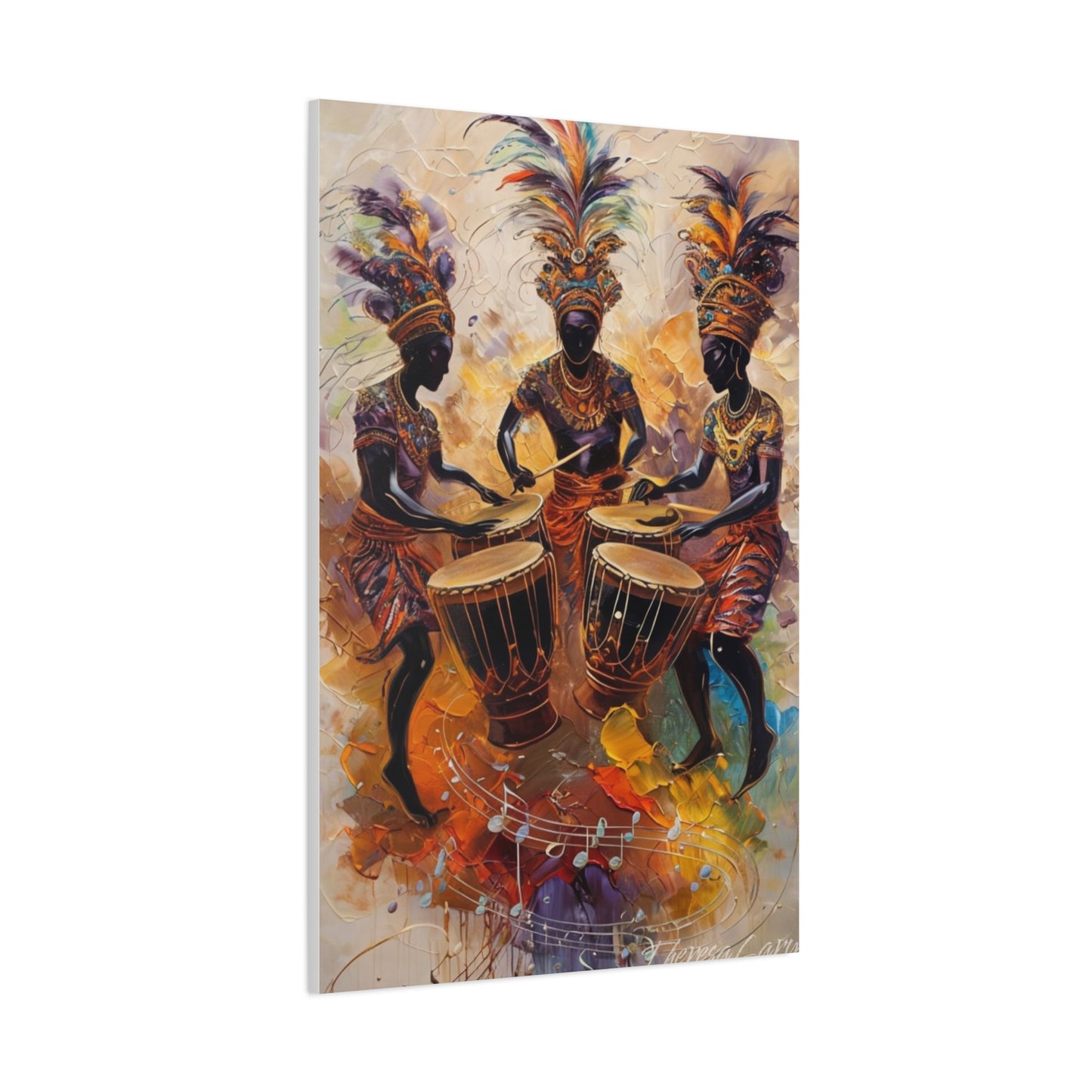 Artistic Drumming Canvas Wall Art, Vibrant Music-Themed Decor, Ideal Gift for Music Lovers, Home Decoration, Festival Wall Hanging, [...]