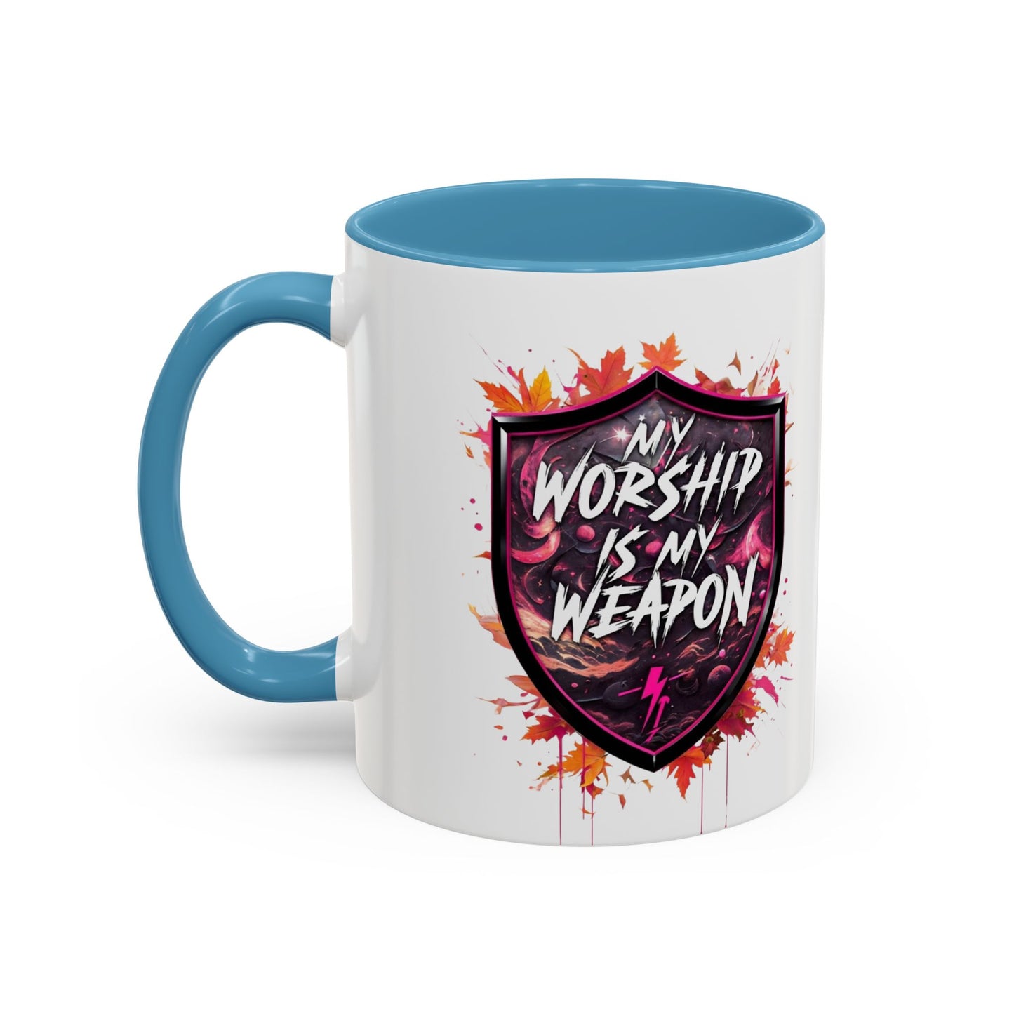Bold Worship Coffee Mug - My Worship is My Weapon, Inspirational Gift for Coffee Lovers, Motivational Mug, Perfect for Events and [...]