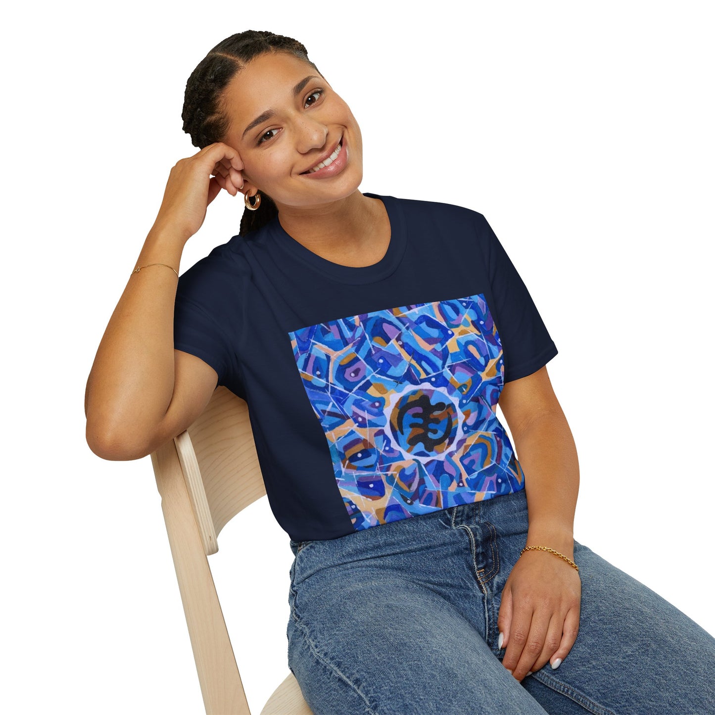 Vibrant Floral Unisex T-Shirt | Colorful Graphic Tee for Casual Wear, Gift, Summer Style, Art Lover, Stylish Comfort
