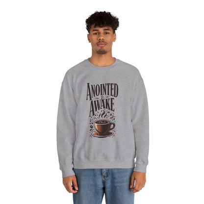 Coffee Lovers Unisex Sweatshirt - "Anointed & Awake" Cozy Crewneck for Daily Inspiration, Perfect Gift for Birthdays, Holidays, and [...]