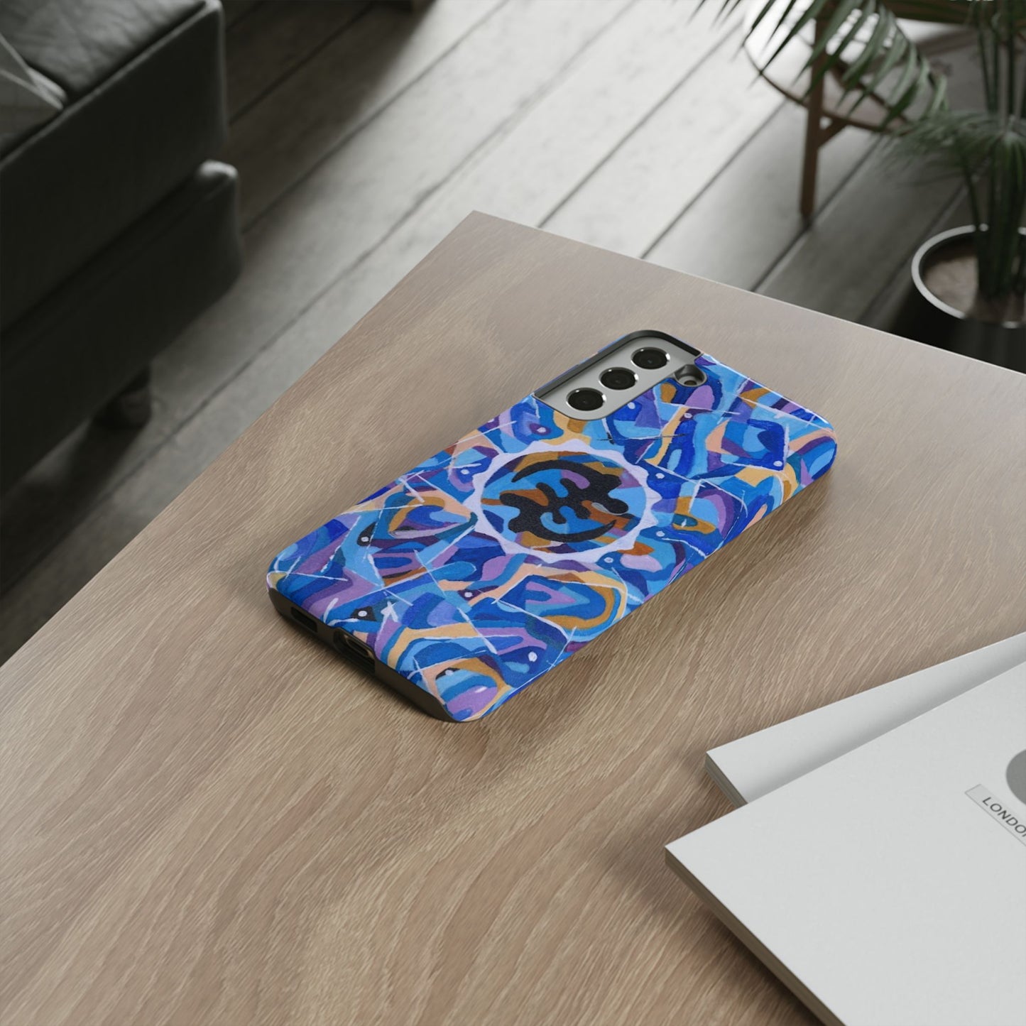 Artistic Phone Case, Colorful Tough Case for iPhones, Trendy Phone Cover, Unique Phone Protector, Gift for Art Lovers, Modern Phone [...]