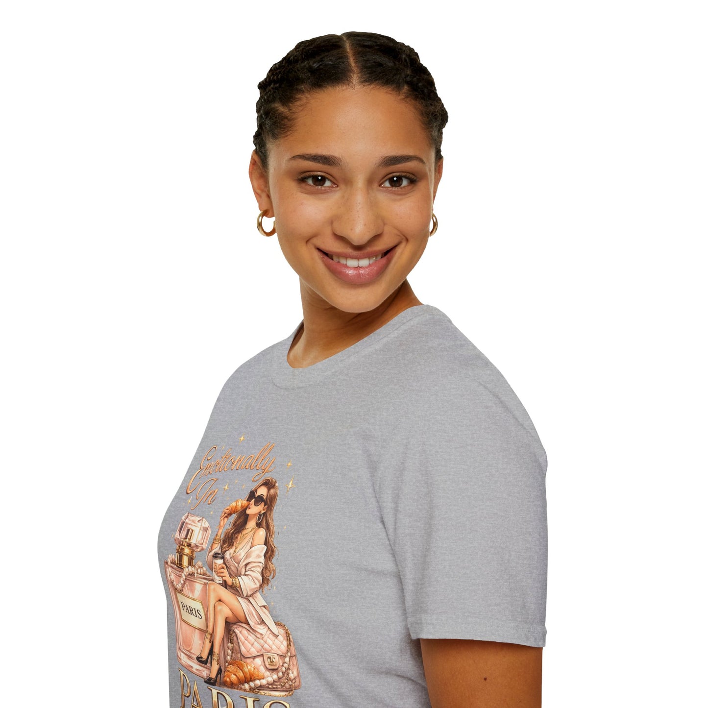 Emotionally in Paris Unisex T-Shirt