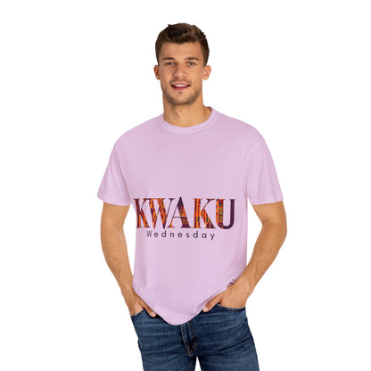 Garment-Dyed Unisex T-Shirt - Kwaku Wednesday Inspired Tee, Casual Fashion, Everyday Wear, Unique Gift, Cultural Celebration