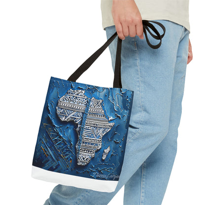 African Pride Tote Bag, Eco-Friendly Shopping Bag, Vacation Tote, Boho Style Bag, Gift for Travelers, Art Tote