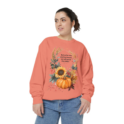 Cozy Fall Sweatshirt with Inspirational Quote, Perfect for Thanksgiving, Autumn Wardrobe, Gift for Her, Layering Piece, Unisex Apparel