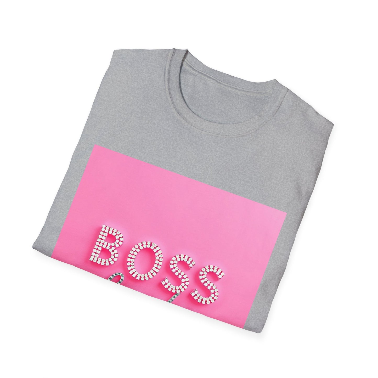 Boss Lady Unisex Softstyle T-Shirt | Empowerment Tee, Gift for Her, Motivational Apparel, Birthday, Women's Day, Casual Wear