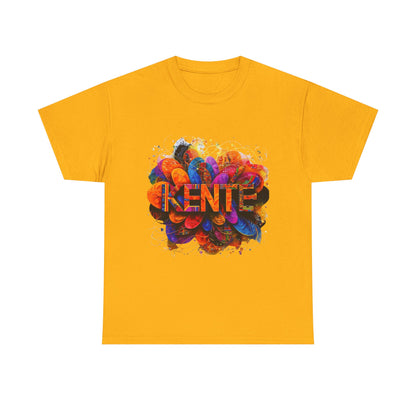 Vibrant Artistic Expression Tee - Unisex Cotton T-Shirt, Casual Wear, Gift for Art Lovers, Bright Design, Everyday Style