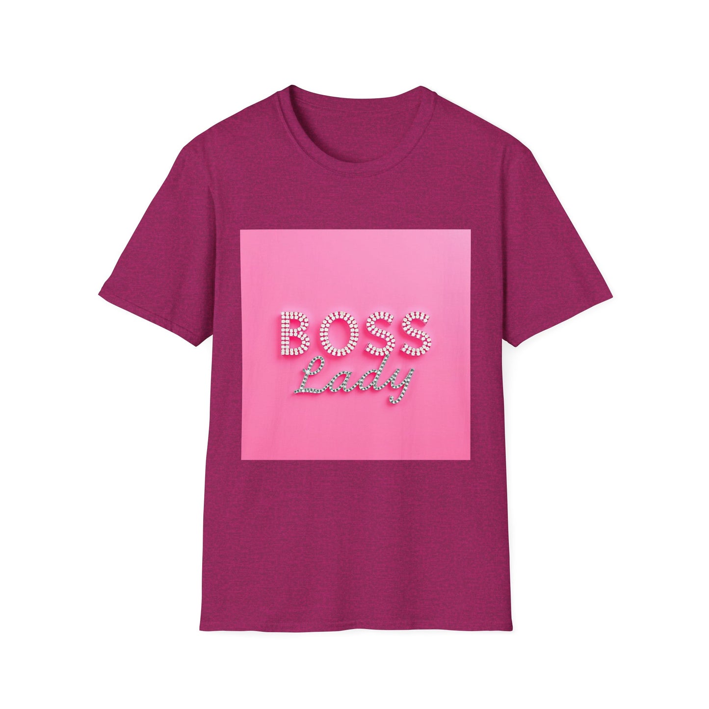 Boss Lady Unisex Softstyle T-Shirt | Empowerment Tee, Gift for Her, Motivational Apparel, Birthday, Women's Day, Casual Wear