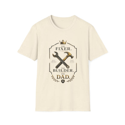 The Fixer Builder Dad T‑Shirt – Proud Handy Dad Gift