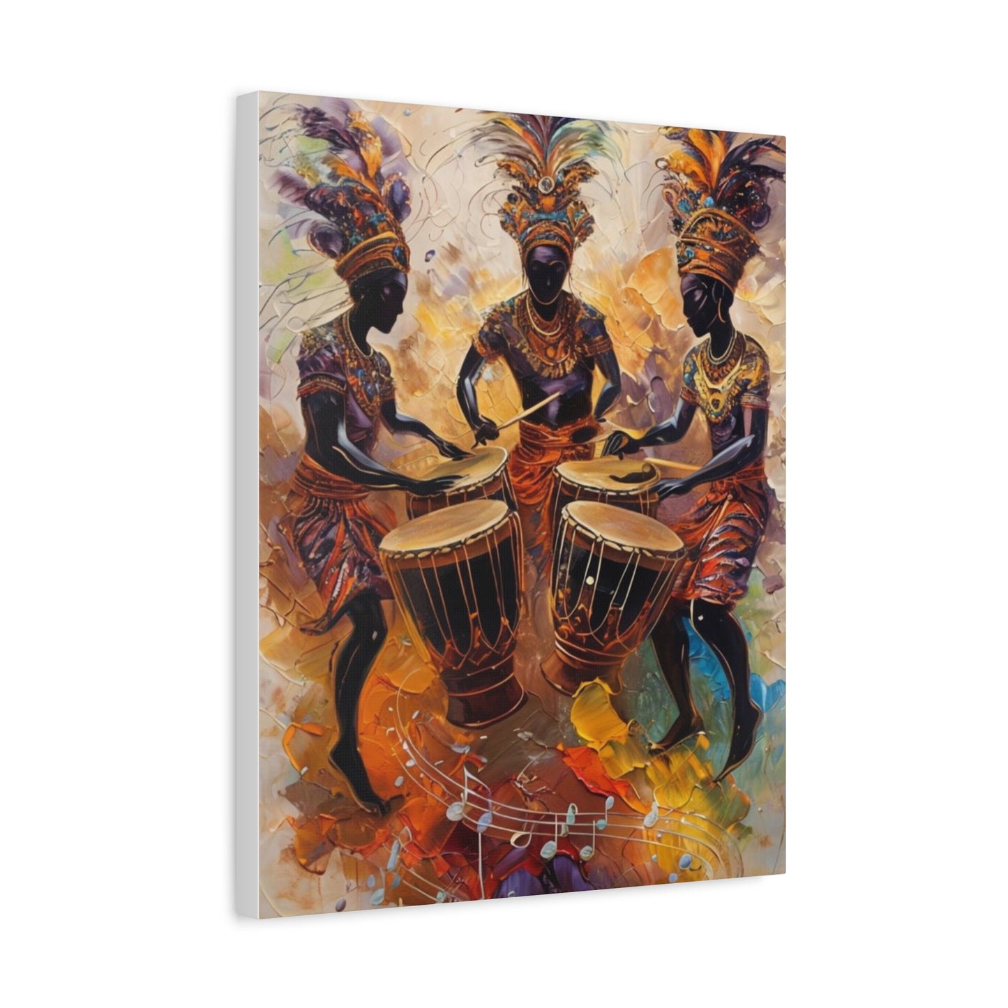 Artistic Drumming Canvas Wall Art, Vibrant Music-Themed Decor, Ideal Gift for Music Lovers, Home Decoration, Festival Wall Hanging, [...]
