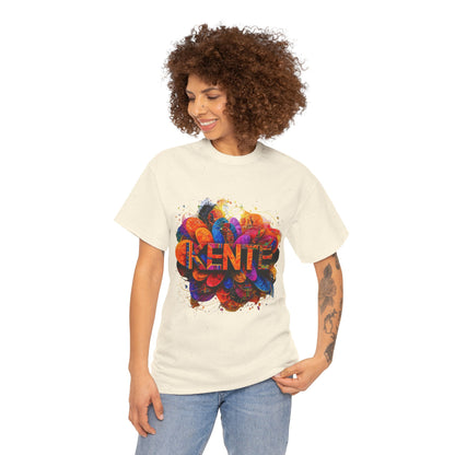 Vibrant Artistic Expression Tee - Unisex Cotton T-Shirt, Casual Wear, Gift for Art Lovers, Bright Design, Everyday Style