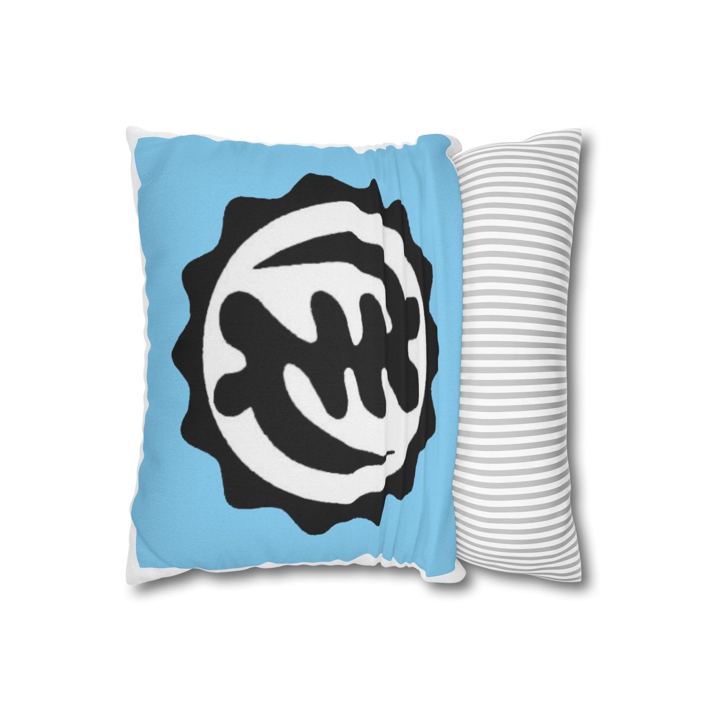 Trendy Decorative Pillowcase with Unique Black and White Design, Sofa Decor, Home Accent, Gift for Housewarming, Modern Style, Cozy