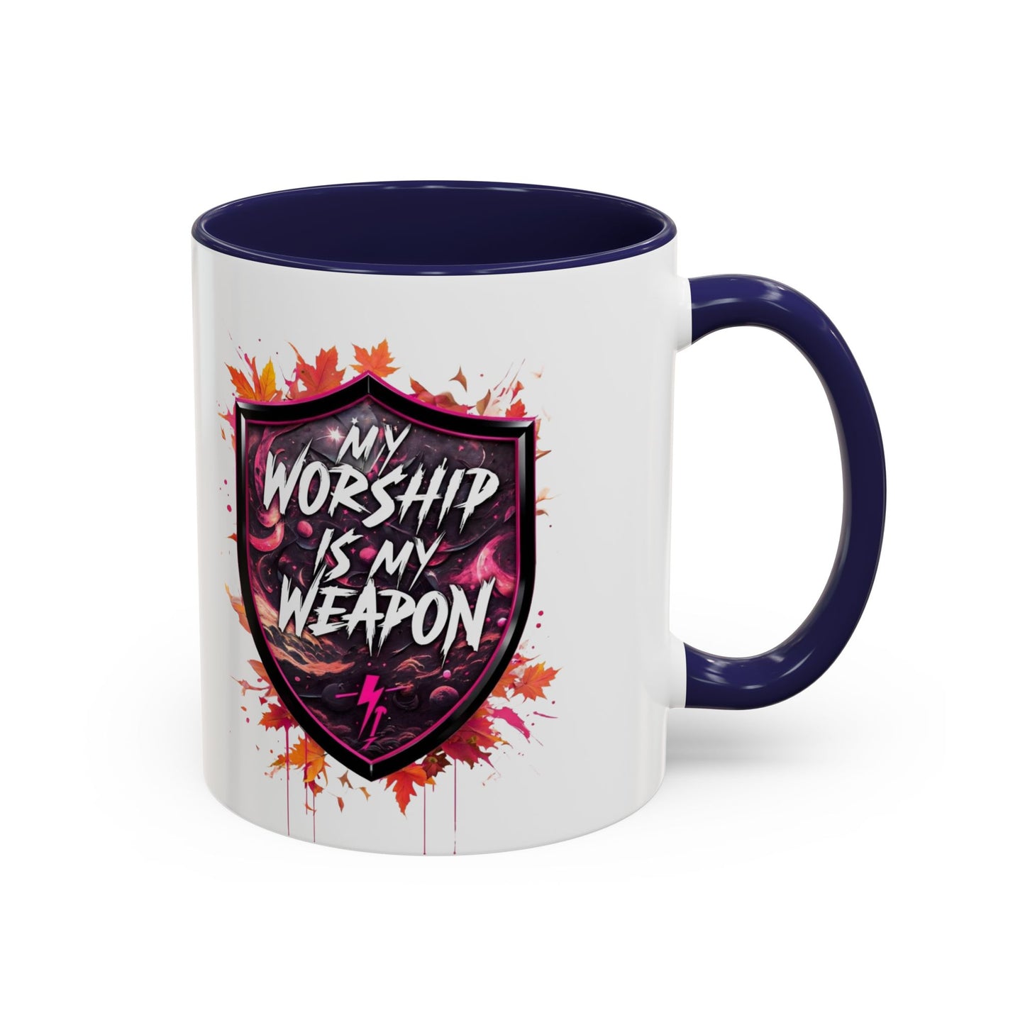 Bold Worship Coffee Mug - My Worship is My Weapon, Inspirational Gift for Coffee Lovers, Motivational Mug, Perfect for Events and [...]