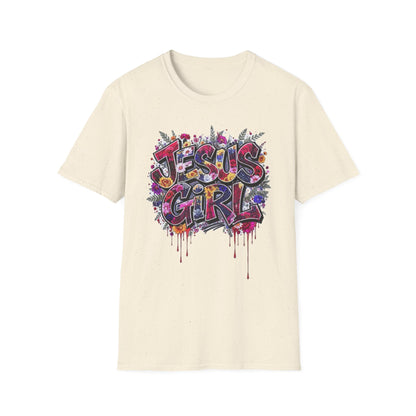 Jesus Girl Unisex T-Shirt, Trendy Graphic Tee, Christian Apparel, Gift for Believers, Casual Wear, Spiritual Vibes