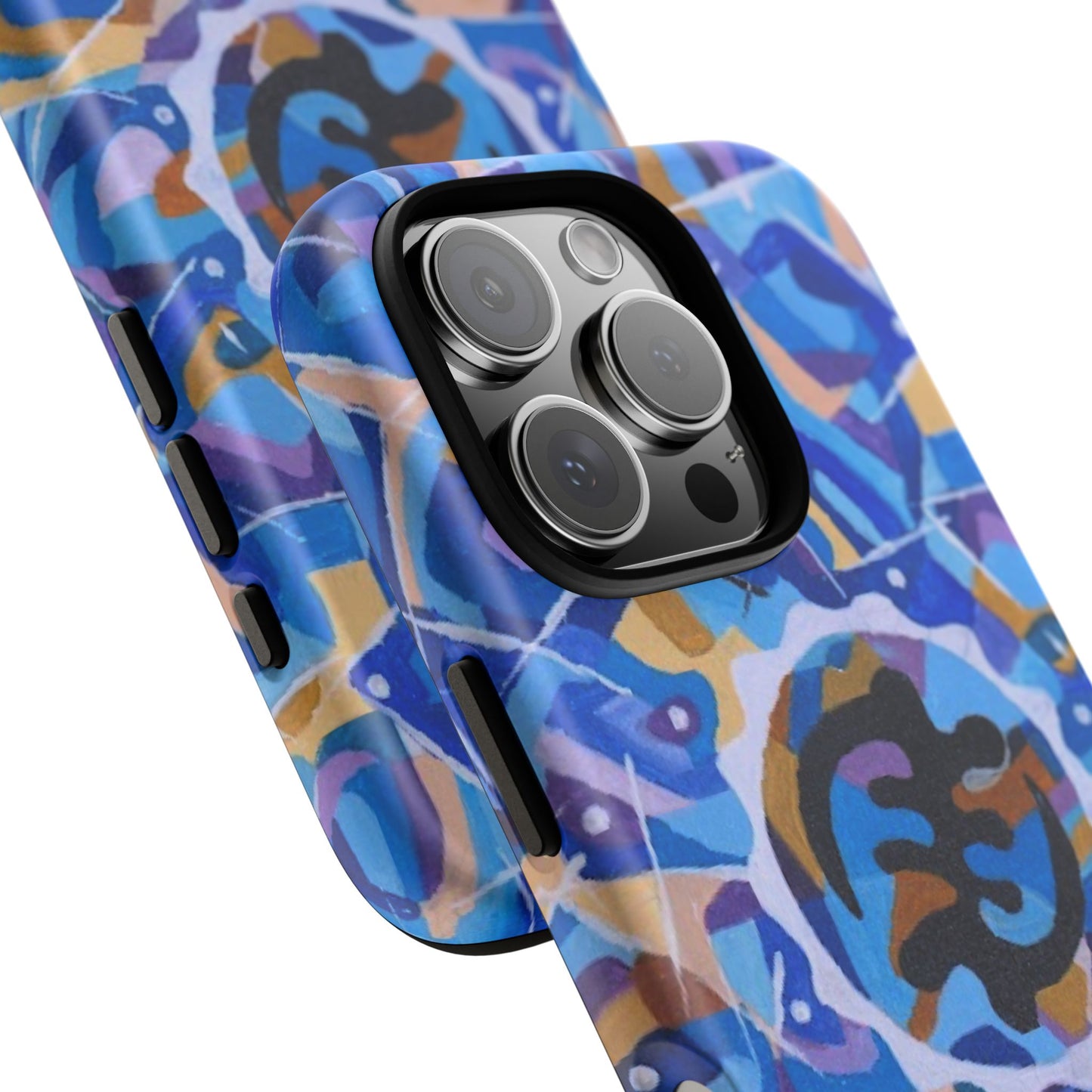Artistic Phone Case, Colorful Tough Case for iPhones, Trendy Phone Cover, Unique Phone Protector, Gift for Art Lovers, Modern Phone [...]