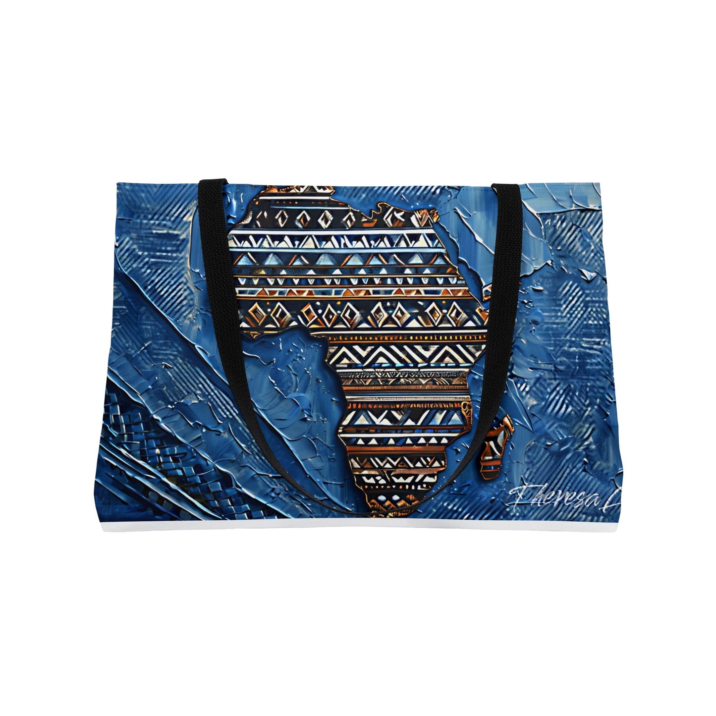 African Print Weekender Tote Bag, Stylish Travel Bag, Eco-Friendly Beach Bag, Fashionable Gym Tote, Unique Gift for Travelers