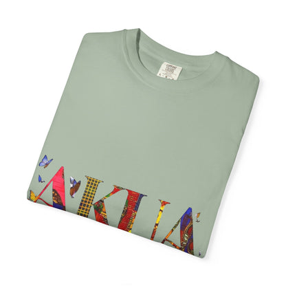 Colorful 'AKUA Wednesday' Unisex Garment-Dyed T-Shirt | Casual Wear, Graphic Tee, Street Style, Unique Gift, Daily Wear
