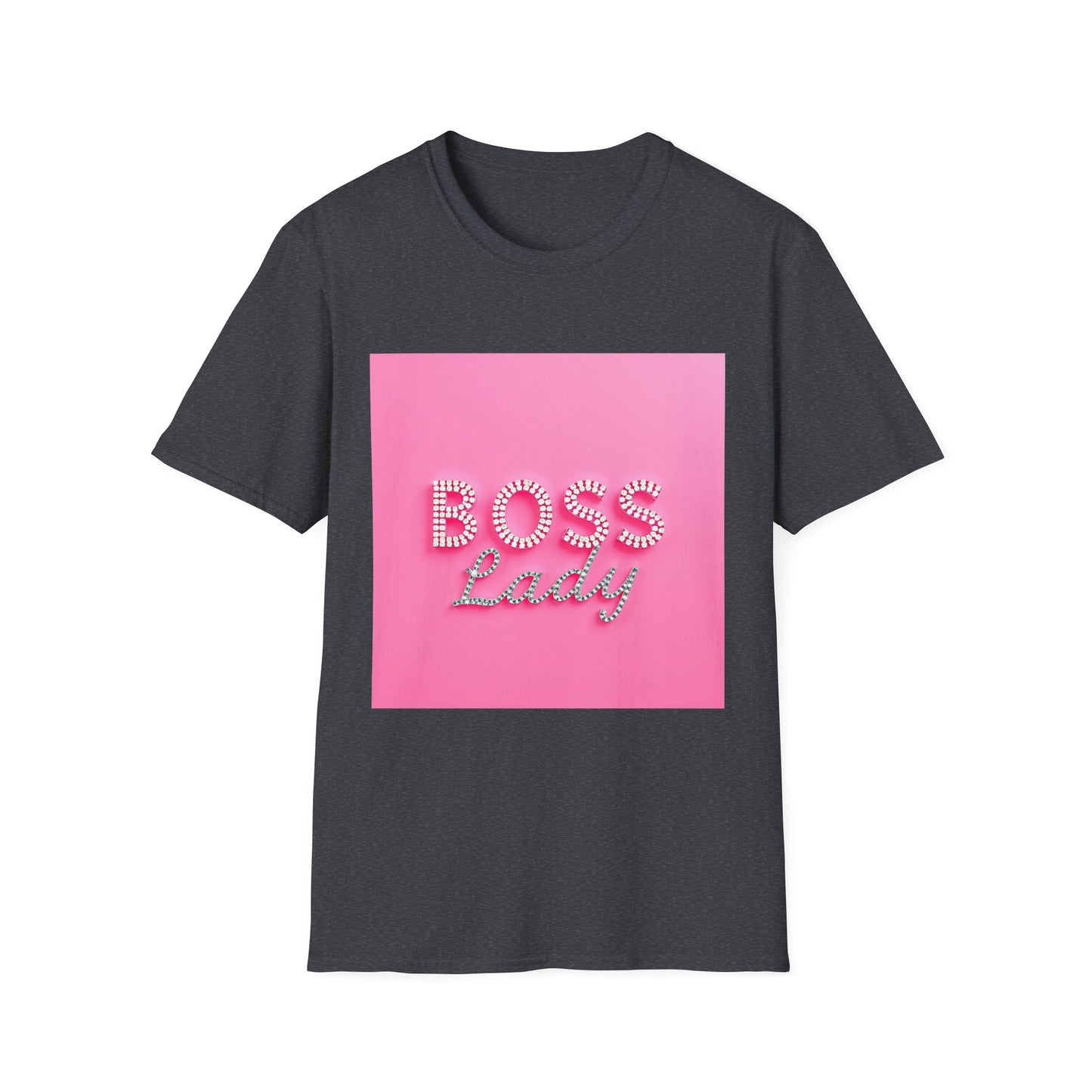 Boss Lady Unisex Softstyle T-Shirt | Empowerment Tee, Gift for Her, Motivational Apparel, Birthday, Women's Day, Casual Wear