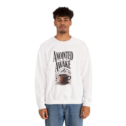 Coffee Lovers Unisex Sweatshirt - "Anointed & Awake" Cozy Crewneck for Daily Inspiration, Perfect Gift for Birthdays, Holidays, and [...]