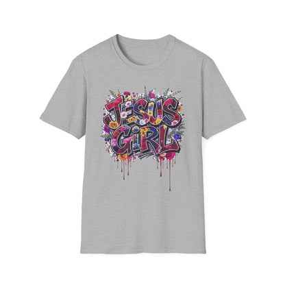 Jesus Girl Unisex T-Shirt, Trendy Graphic Tee, Christian Apparel, Gift for Believers, Casual Wear, Spiritual Vibes