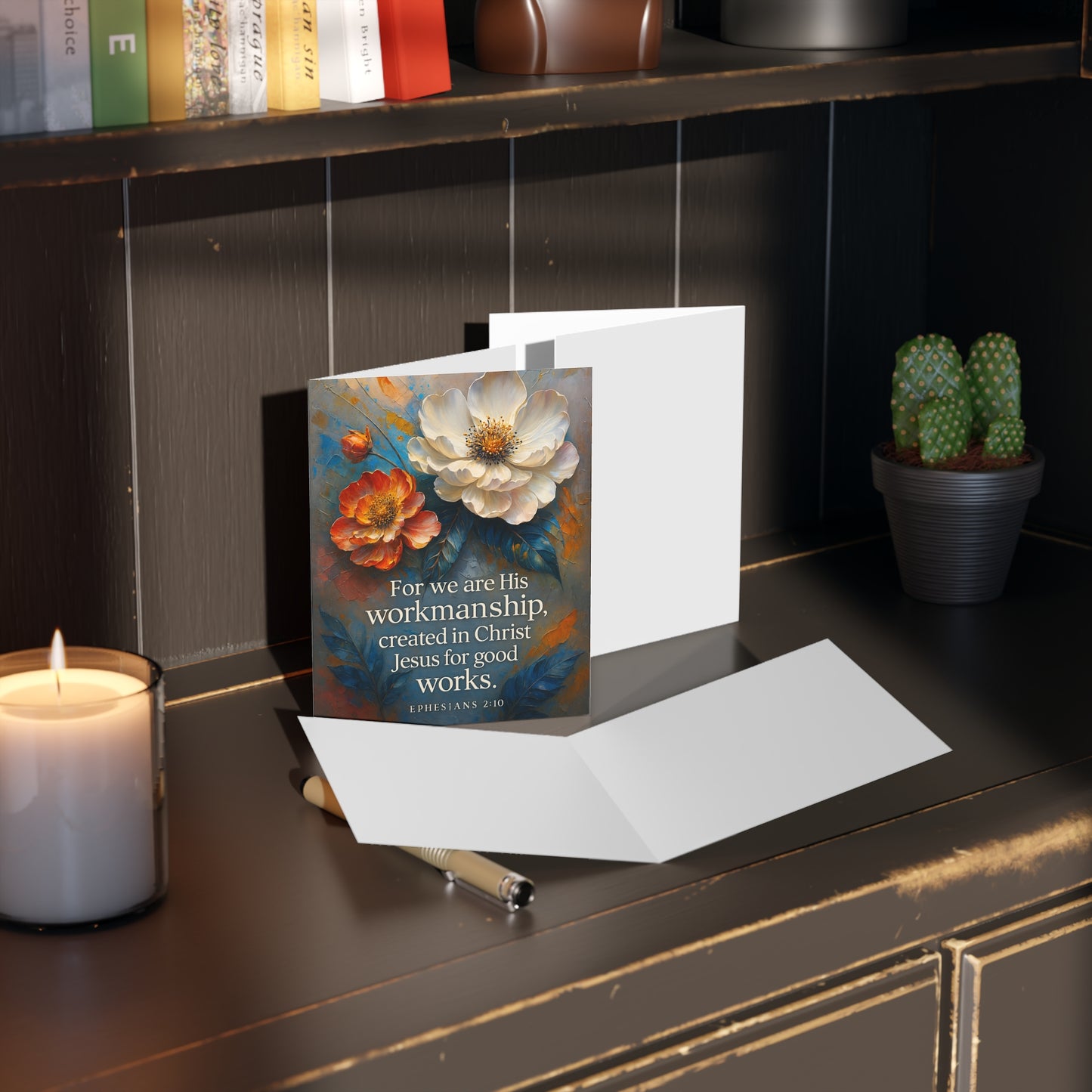 Inspirational Greeting Cards Set - For Every Occasion, Faith-Based, Floral Design, Gift Cards, Encouragement Cards