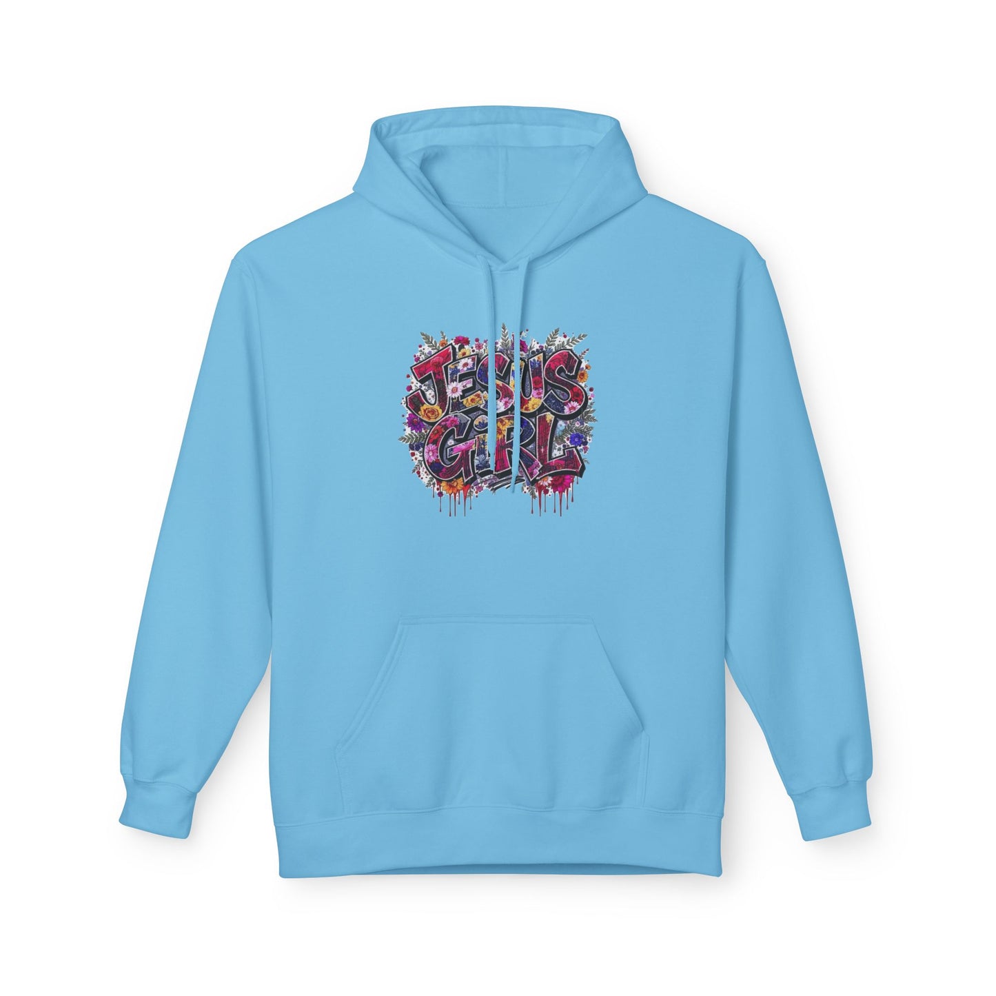 Colorful Floral Hoodie, Unisex Fleece, Cozy Sweatshirt, Spring Fashion, Gift Idea, Festival Wear, Nature Lover Apparel