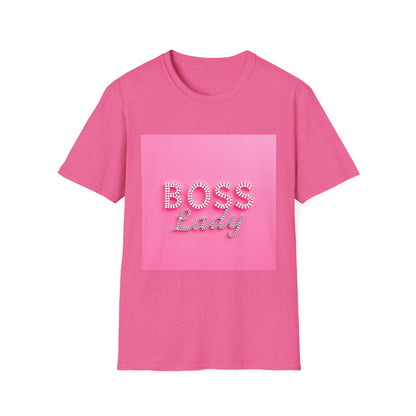 Boss Lady Unisex Softstyle T-Shirt | Empowerment Tee, Gift for Her, Motivational Apparel, Birthday, Women's Day, Casual Wear