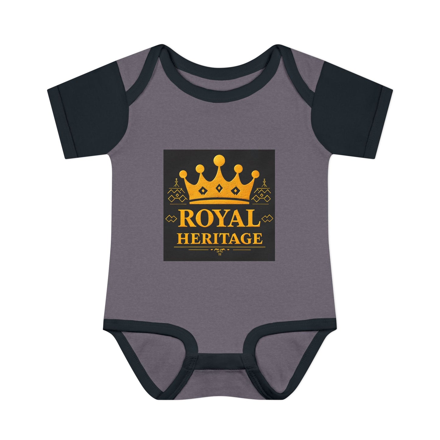 Royal Heritage Infant Bodysuit, Cute Baby Onesie, Newborn Gift, Baby Shower Outfit, Crown Theme Baby Apparel