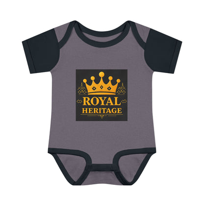 Royal Heritage Infant Bodysuit, Cute Baby Onesie, Newborn Gift, Baby Shower Outfit, Crown Theme Baby Apparel