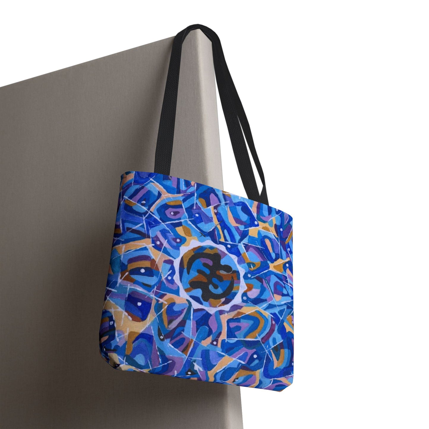 Artistic AOP Tote Bag, Colorful Everyday Tote, Trendy Shopping Bag, Unique Gift for Her, Boho Style Bag