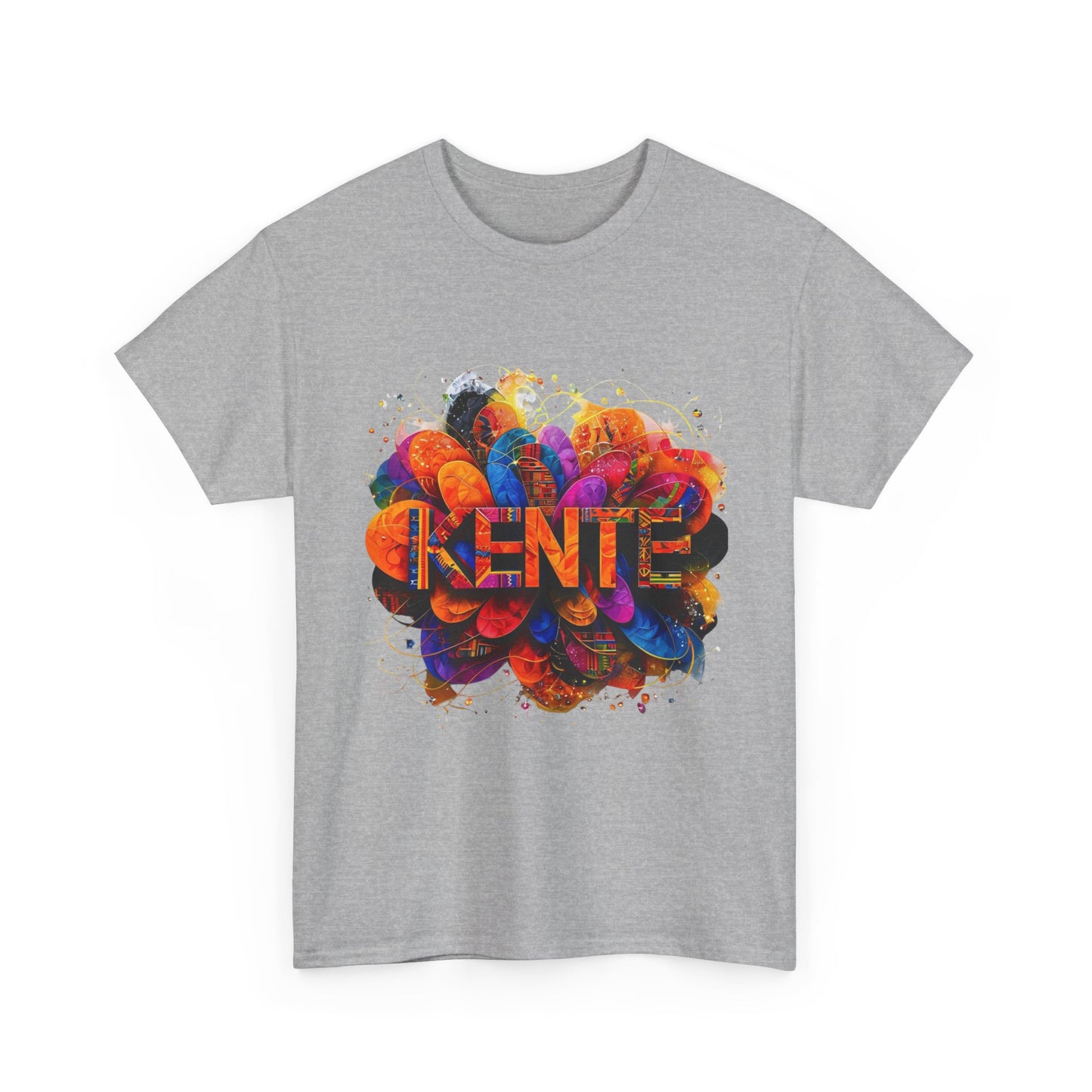 Vibrant Artistic Expression Tee - Unisex Cotton T-Shirt, Casual Wear, Gift for Art Lovers, Bright Design, Everyday Style