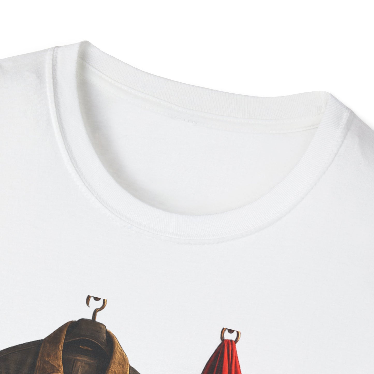T-Shirt — "First Hero" Jacket & Cape Tribute Tee