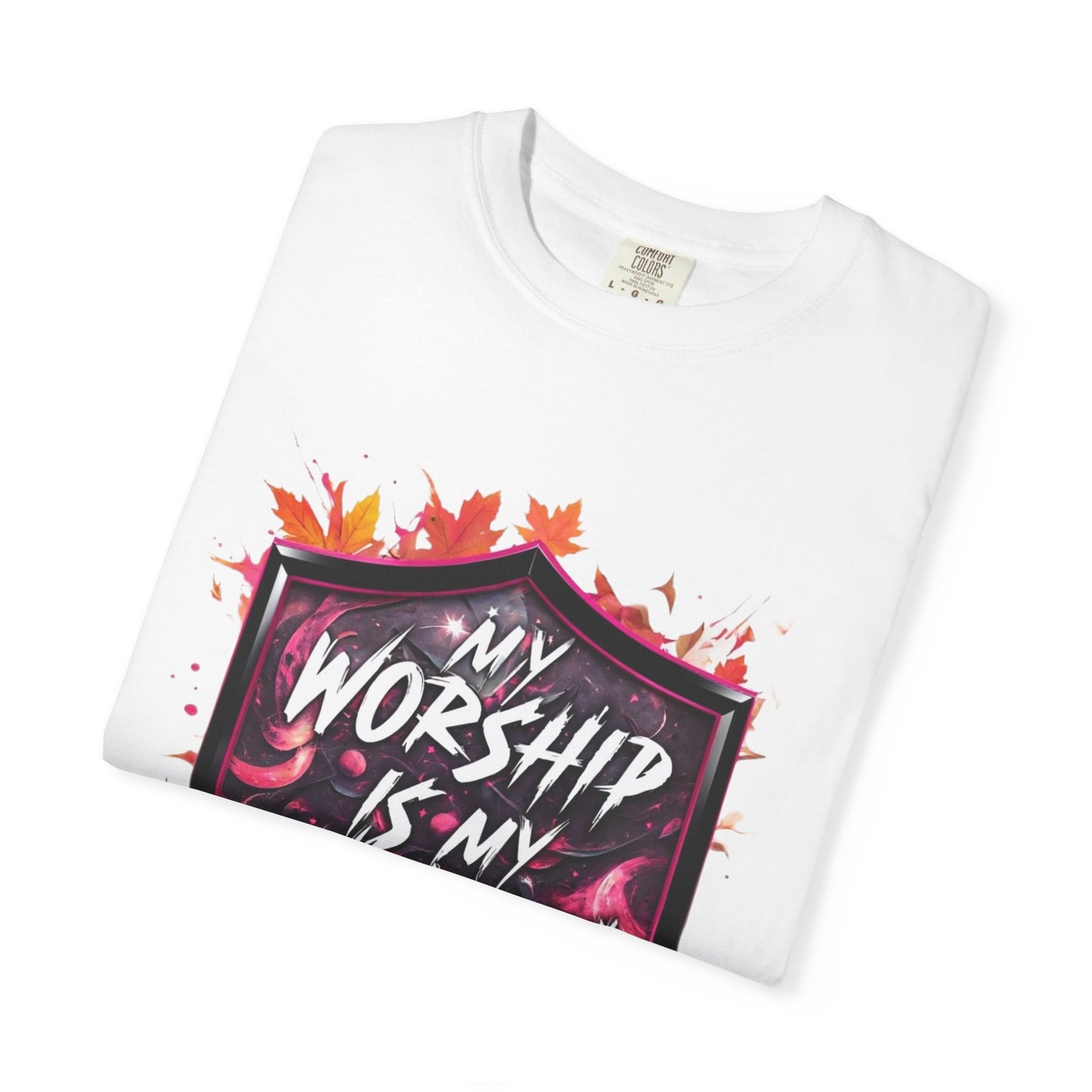 My Worship is My Weapon T-Shirt, Unisex Tee, Spiritual Gift, Christian Apparel, Faith-Based Shirt