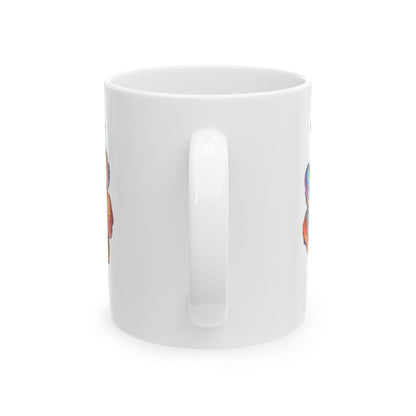 Colorful Floral Ceramic Mug - He Knows My Name, Inspirational Gift for Tea & Coffee Lovers, Unique Birthday Present, Encouragement [...]