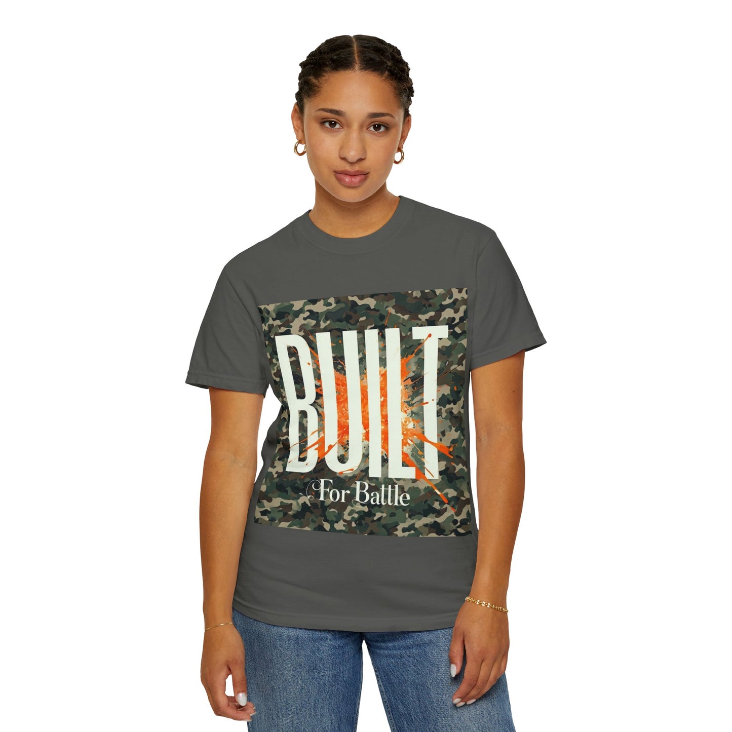 Built for Battle Unisex T-Shirt, Casual Wear, Fitness Apparel, Everyday Style, Gift for Him/Her, Streetwear