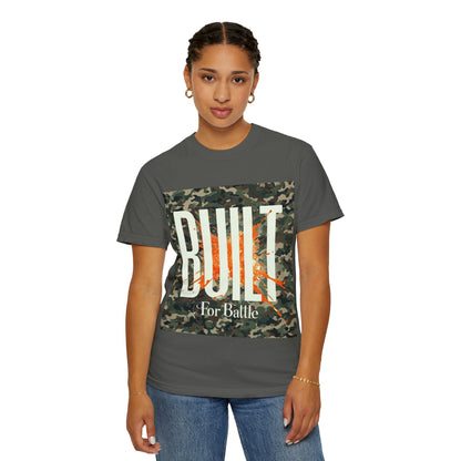 Built for Battle Unisex T-Shirt, Casual Wear, Fitness Apparel, Everyday Style, Gift for Him/Her, Streetwear