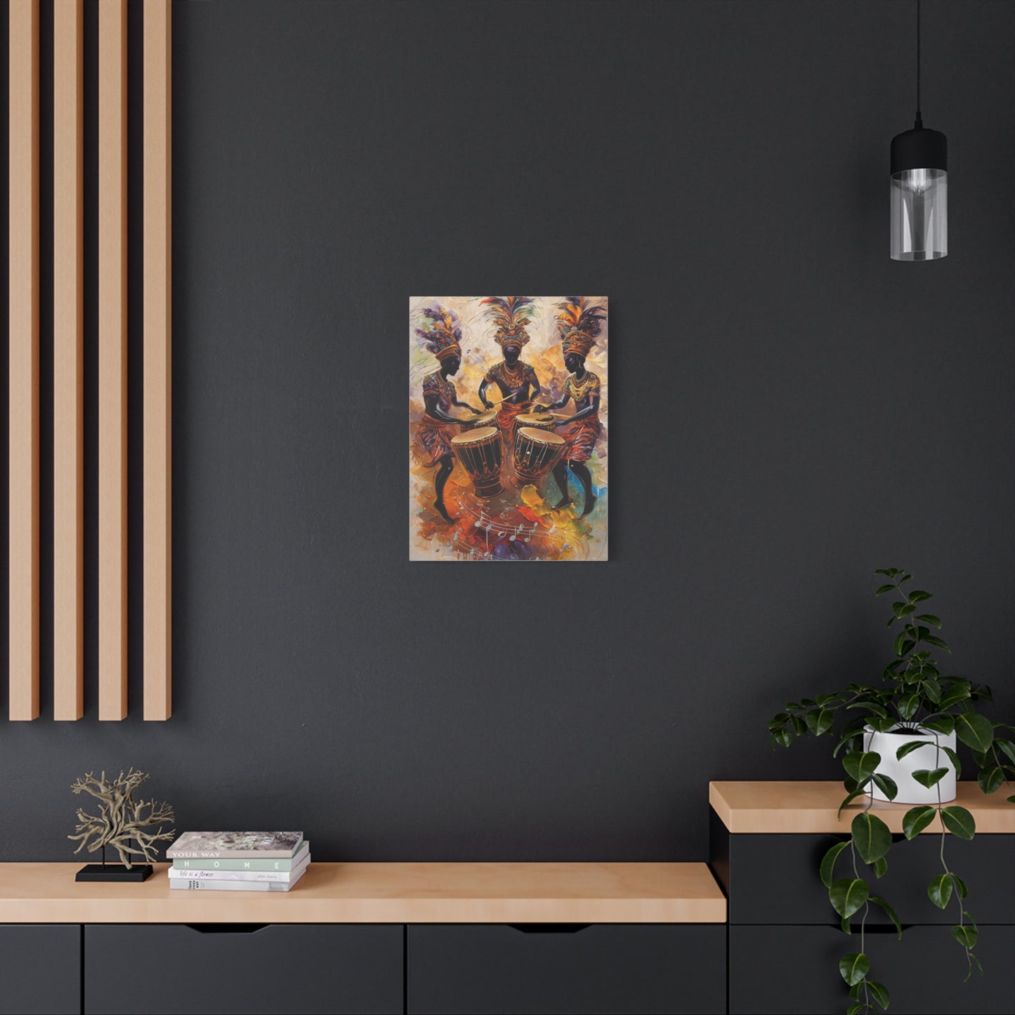 Artistic Drumming Canvas Wall Art, Vibrant Music-Themed Decor, Ideal Gift for Music Lovers, Home Decoration, Festival Wall Hanging, [...]