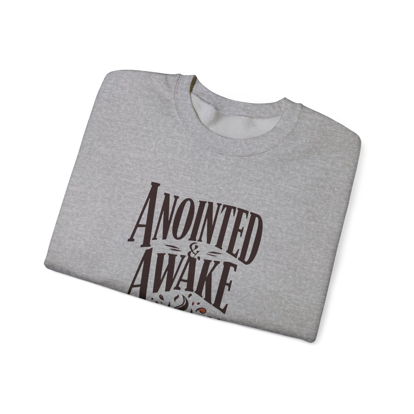 Coffee Lovers Unisex Sweatshirt - "Anointed & Awake" Cozy Crewneck for Daily Inspiration, Perfect Gift for Birthdays, Holidays, and [...]
