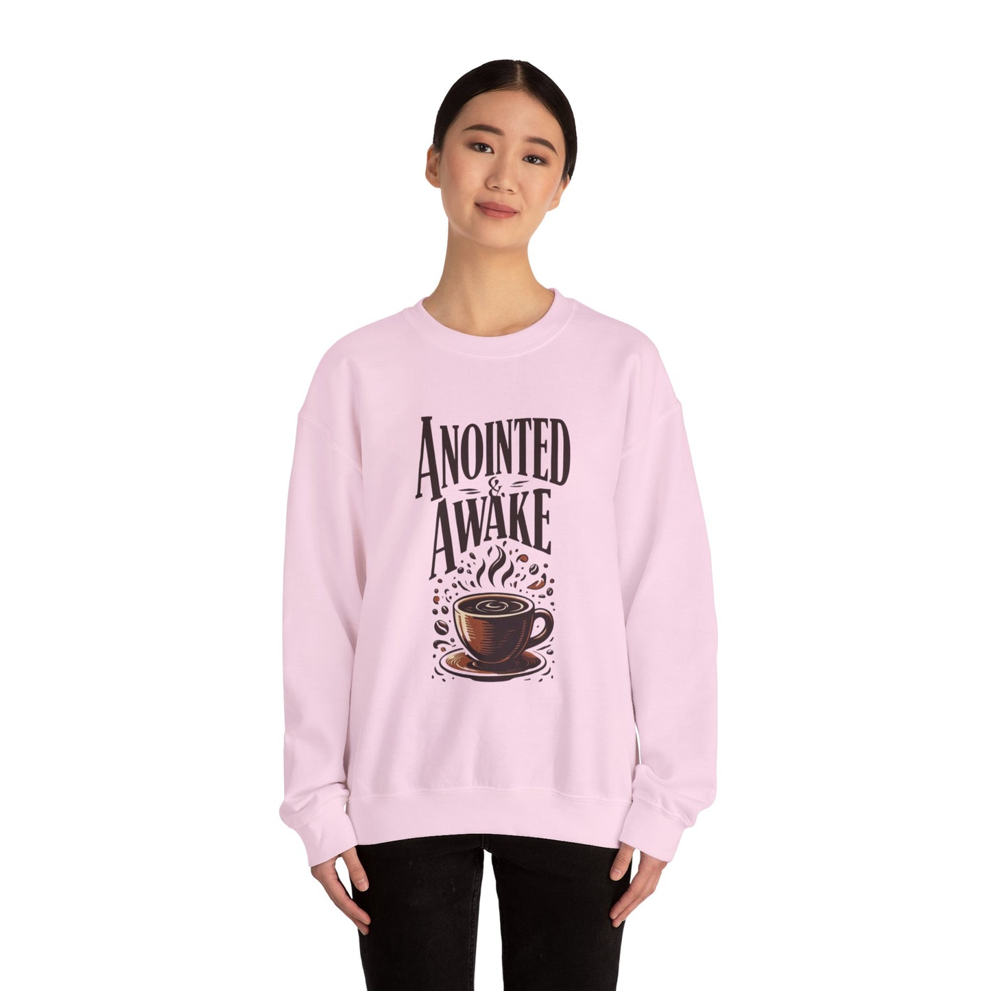 Coffee Lovers Unisex Sweatshirt - "Anointed & Awake" Cozy Crewneck for Daily Inspiration, Perfect Gift for Birthdays, Holidays, and [...]