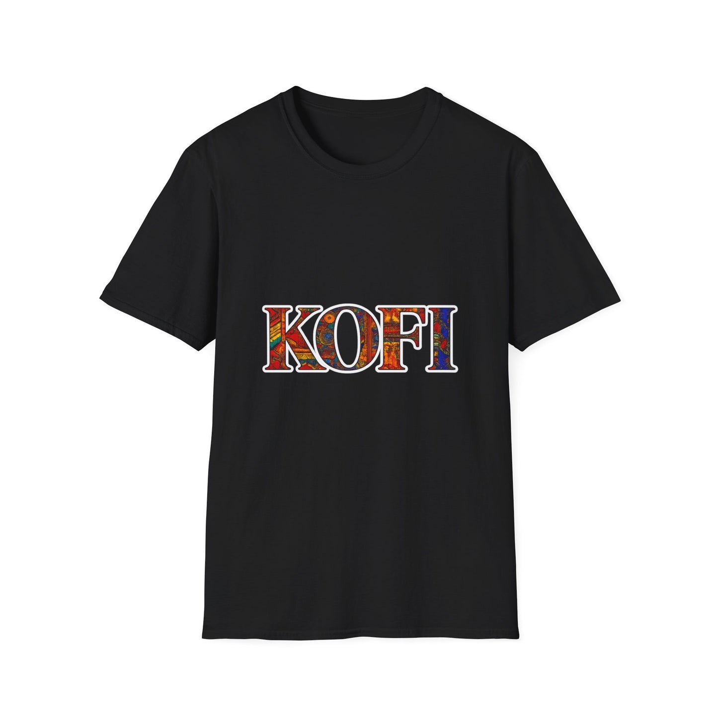 GhanaIan name KOFI Unisex Softstyle T-Shirt | Funny Foodie Tee, Chef Gift, Cooking Humor, Kitchen Lover Apparel, Culinary T-Shirt