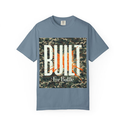 Built for Battle Unisex T-Shirt, Casual Wear, Fitness Apparel, Everyday Style, Gift for Him/Her, Streetwear