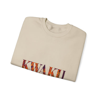 Chic Kwaku Crewneck Sweatshirt - Cozy Lounge Wear, Gift for Him/Her, Stylish Casual, Autumn Fashion, Unique Statement Sweater