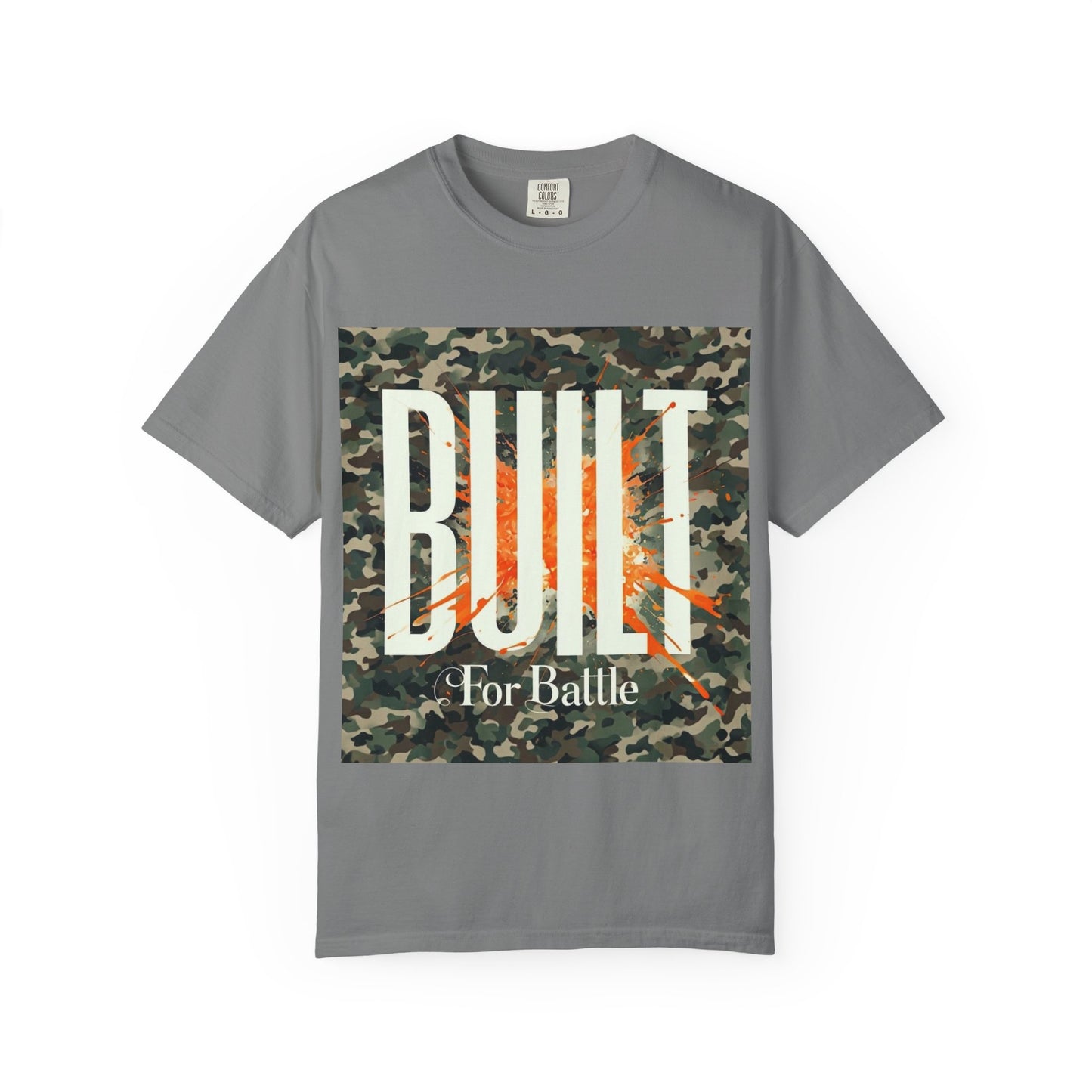 Built for Battle Unisex T-Shirt, Casual Wear, Fitness Apparel, Everyday Style, Gift for Him/Her, Streetwear
