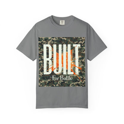 Built for Battle Unisex T-Shirt, Casual Wear, Fitness Apparel, Everyday Style, Gift for Him/Her, Streetwear