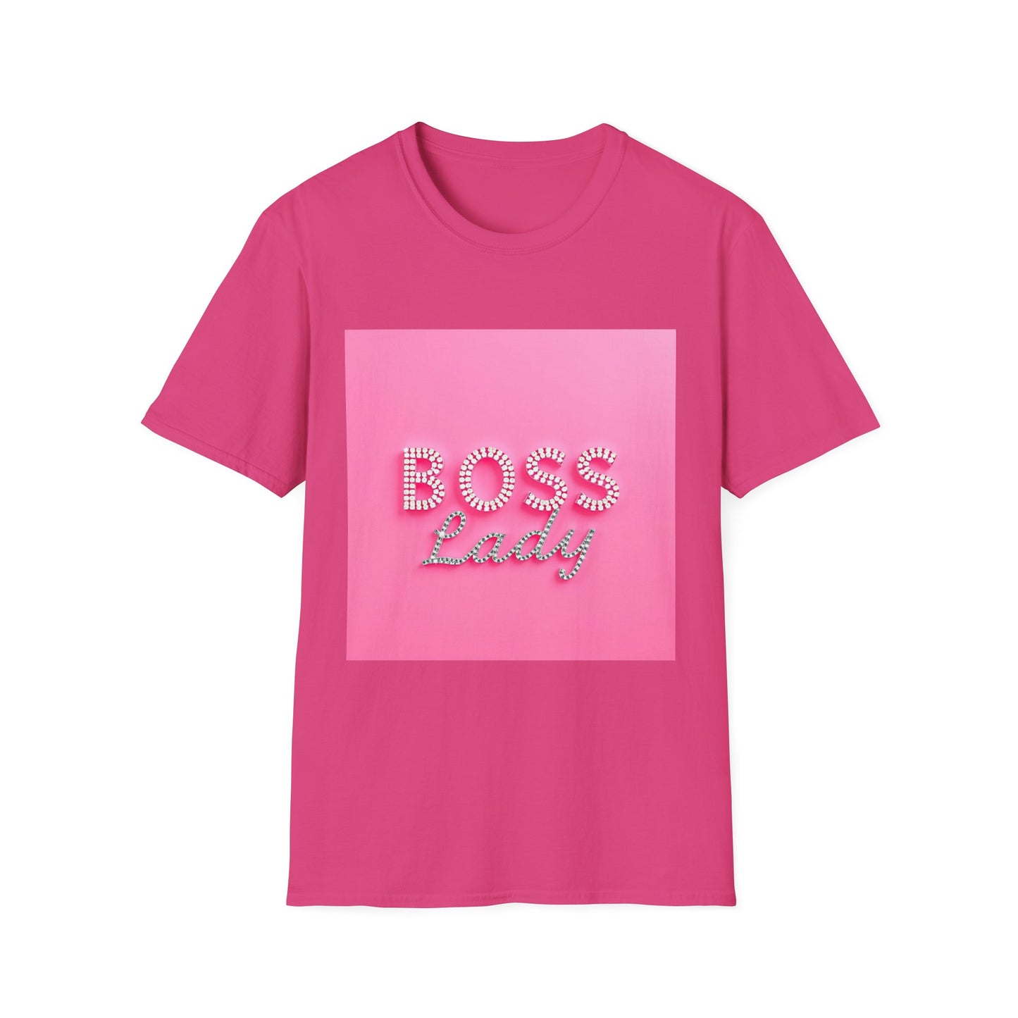 Boss Lady Unisex Softstyle T-Shirt | Empowerment Tee, Gift for Her, Motivational Apparel, Birthday, Women's Day, Casual Wear