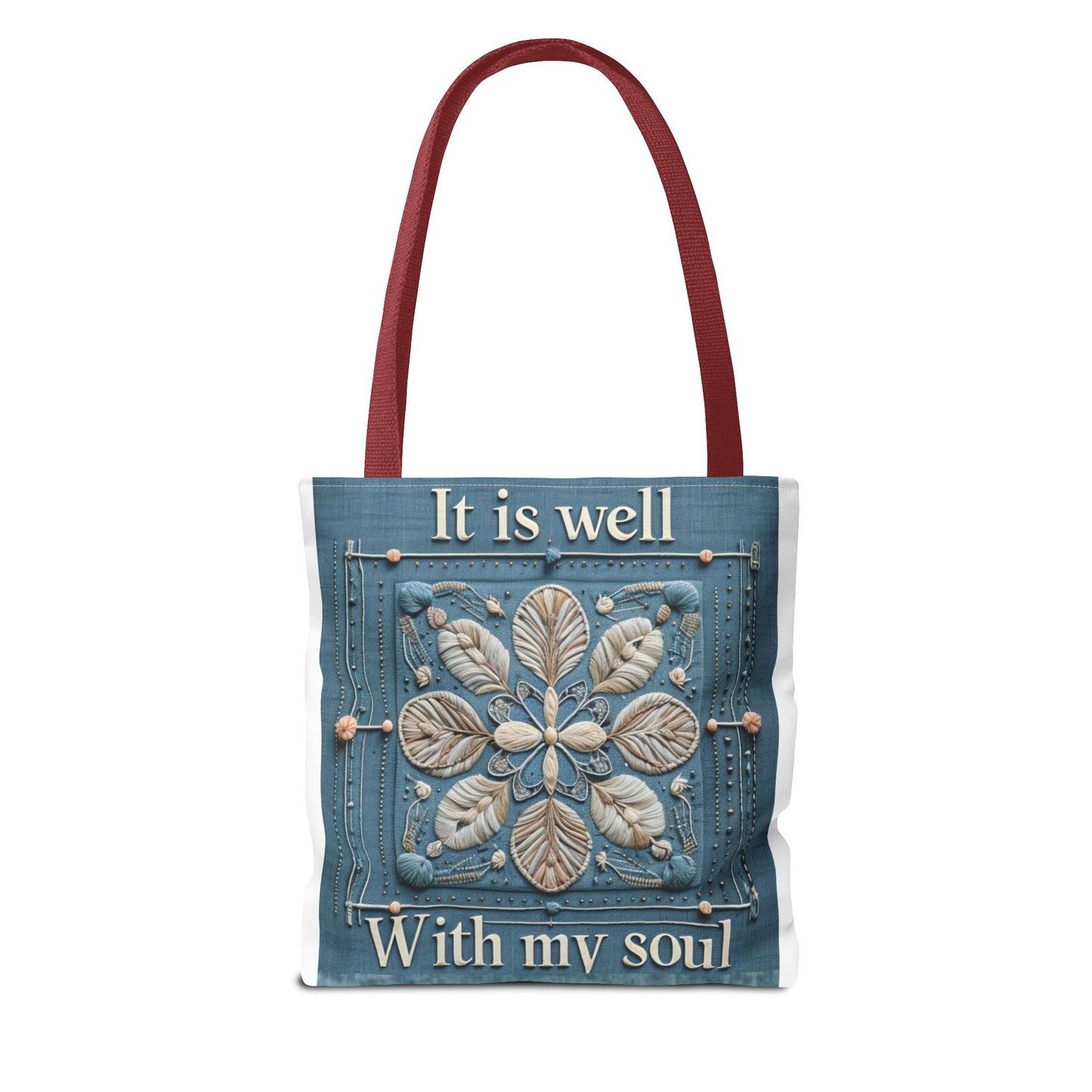 Inspirational Tote Bag, Faith-Based Bag, Motivational Shopping Bag, Personalized Gift, Spiritual Accessory