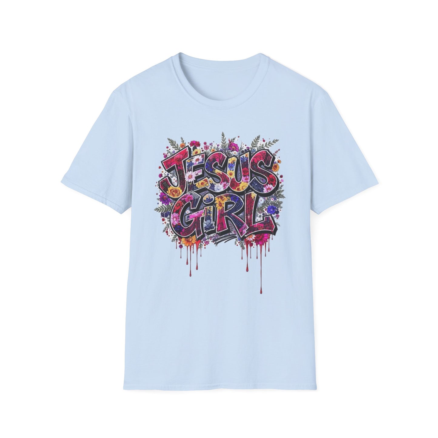 Jesus Girl Unisex T-Shirt, Trendy Graphic Tee, Christian Apparel, Gift for Believers, Casual Wear, Spiritual Vibes