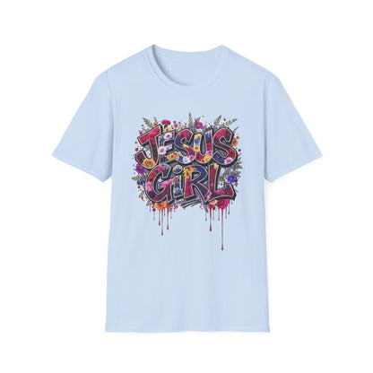 Jesus Girl Unisex T-Shirt, Trendy Graphic Tee, Christian Apparel, Gift for Believers, Casual Wear, Spiritual Vibes